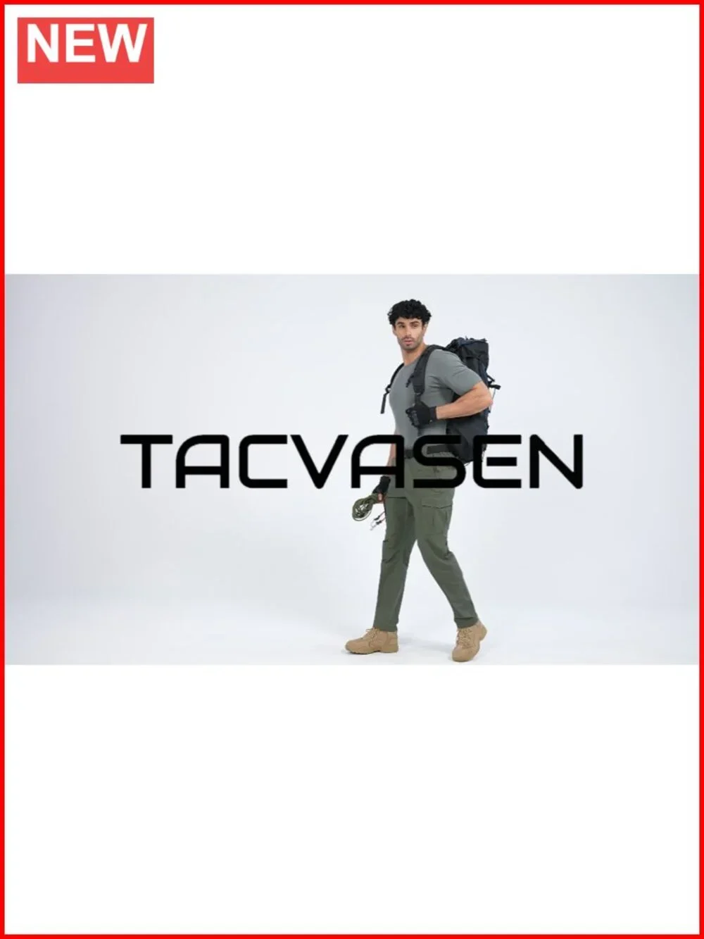 Men's Tactical Cargo Pants Waterproof Work Hiking Lightweight Ripstop 8 Pockets